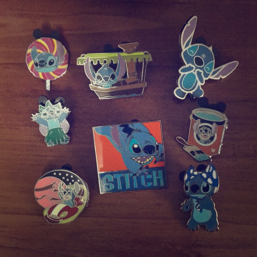 Disney Pin Set (3) Stitch
